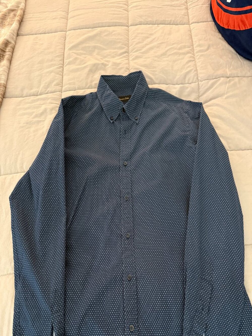 Massimo Dutti men’s long-sleeve button-down shirt in size Large.